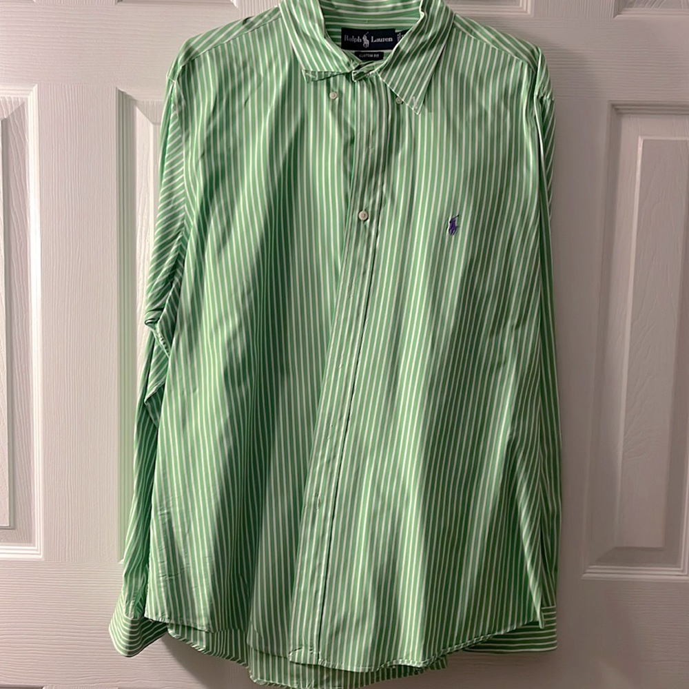 Mens Ralph Lauren king sleeve dress shirt XL